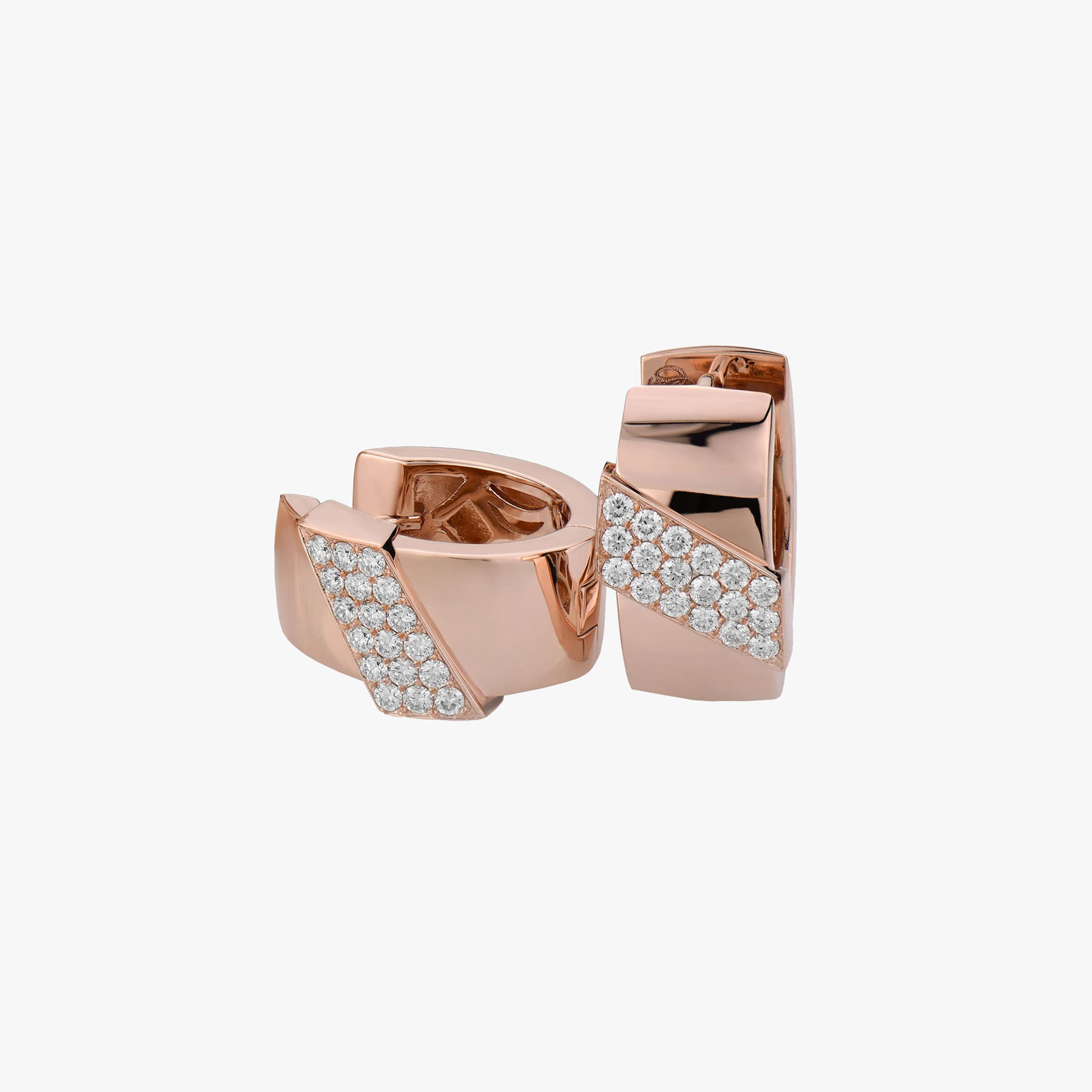 Sideling Diamond Earrings