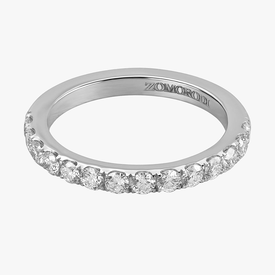 Diamond Sun Wedding Ring