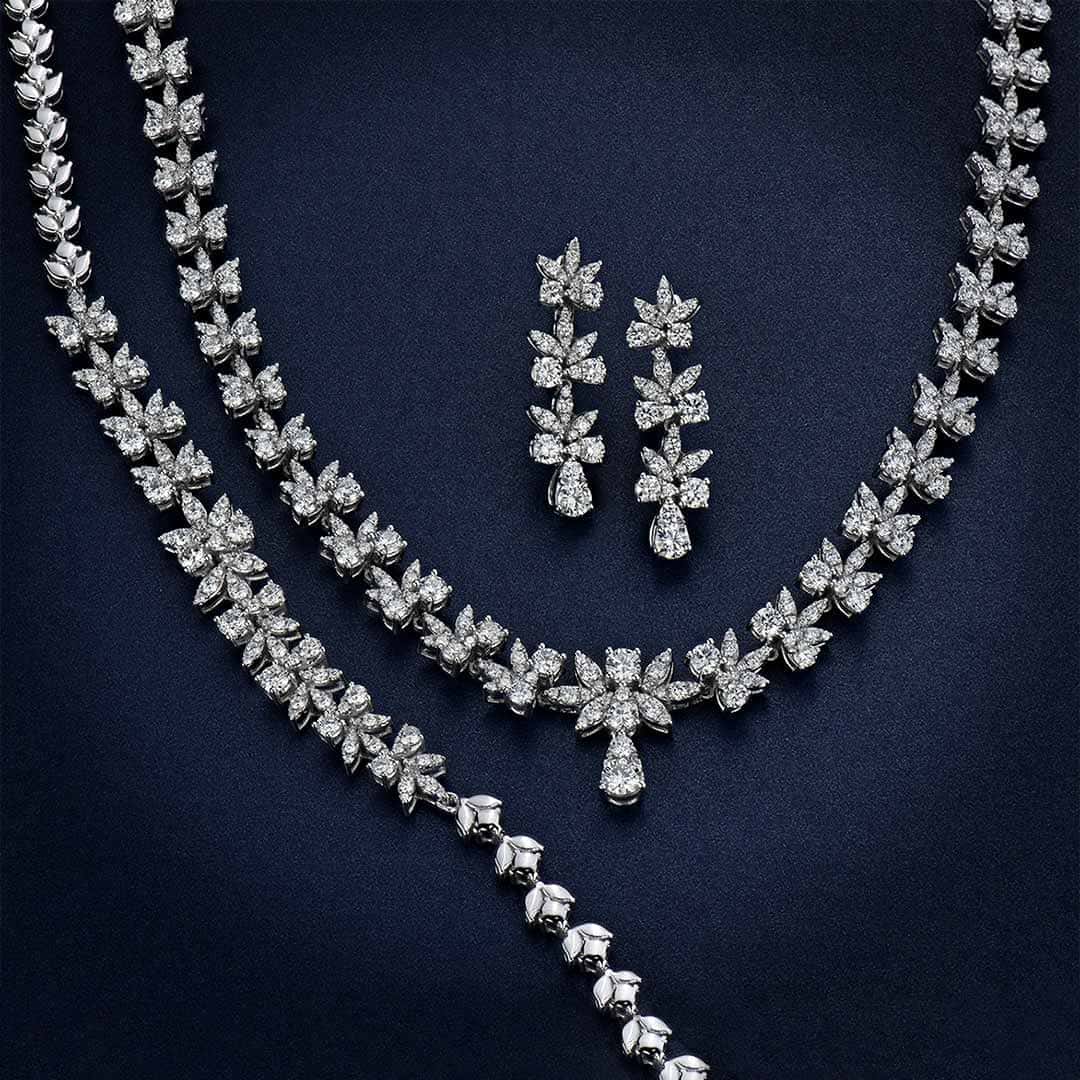 Aster Diamond Jewelry Set