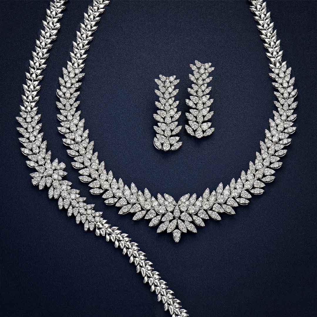 Brilliant Garden Diamond Jewelry Set