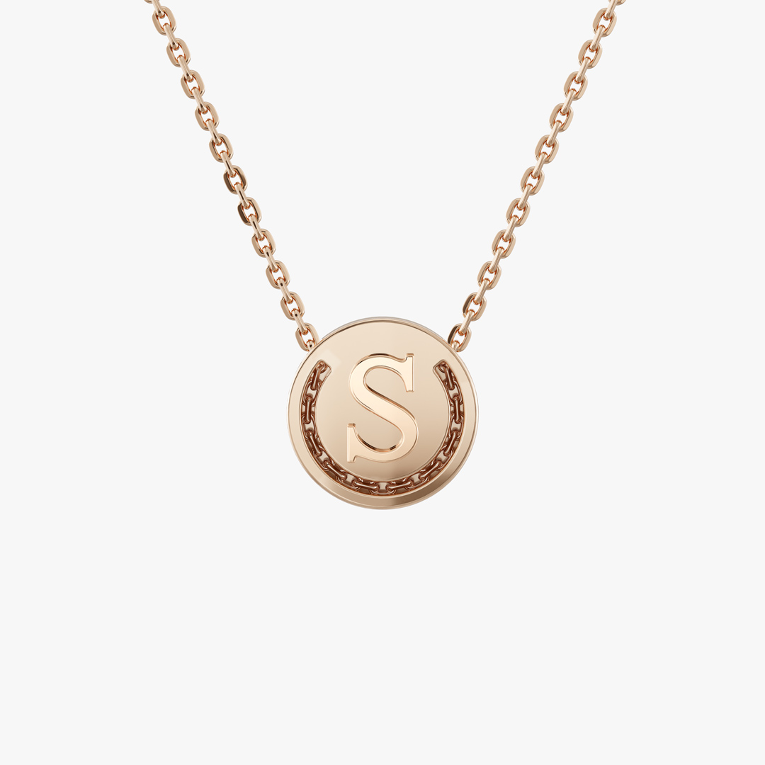 Alphabet Gold Necklace (S)