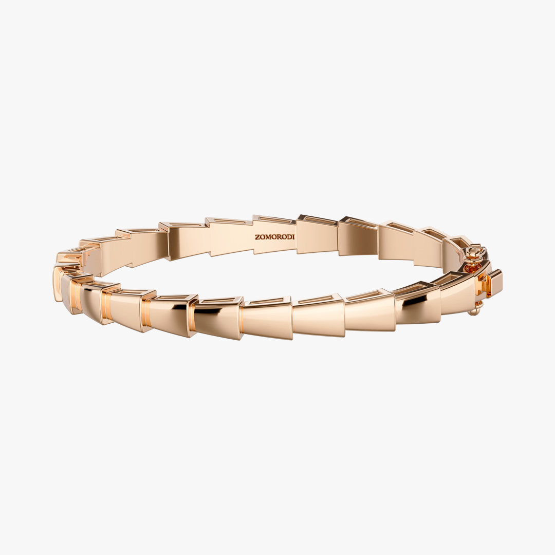 Winding Gold Bracelet