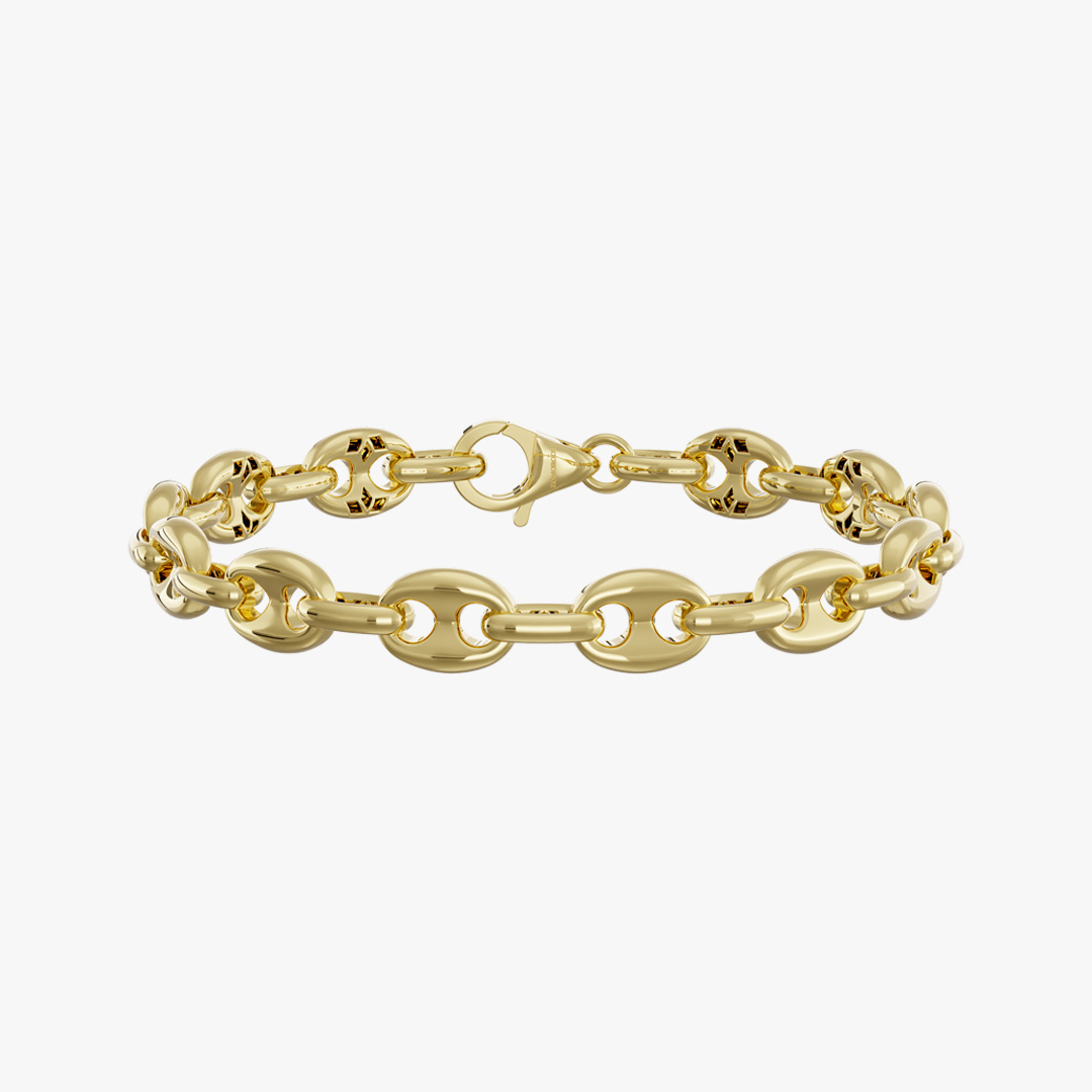 Adroit (adroit) Small Gold Bracelet