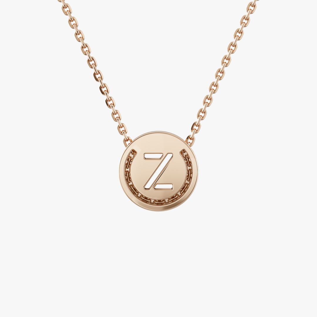 Alphabet Gold Necklace (Z)