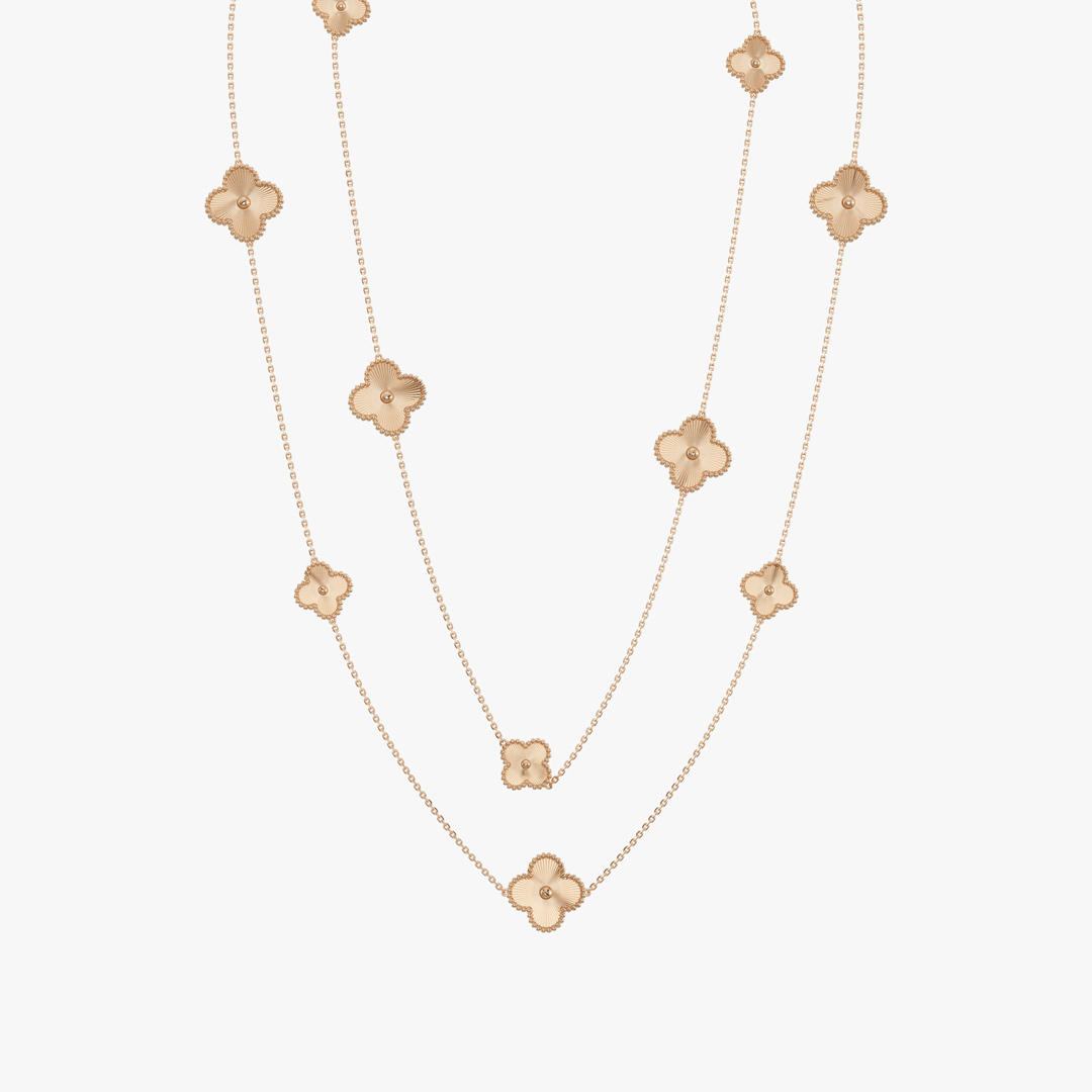 Clover Gold Necklace