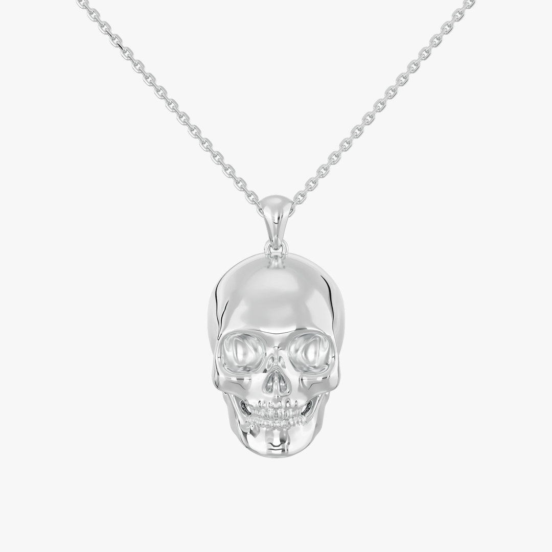 Skull 18K Gold Pendant