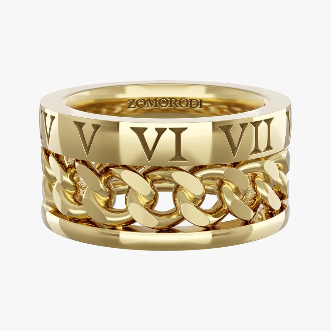 Helios Gold Ring