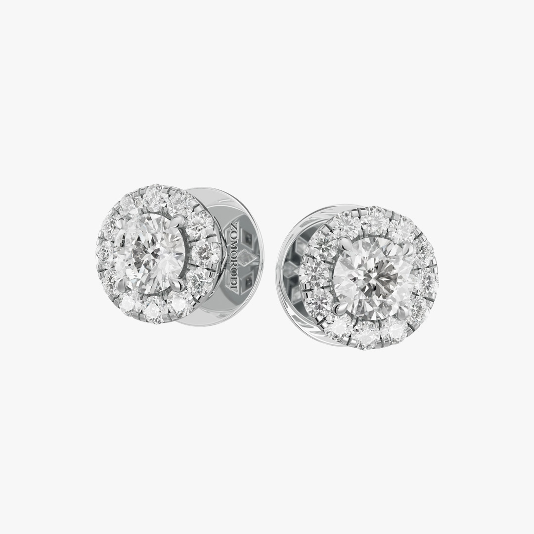 Sun Diamond Earrings