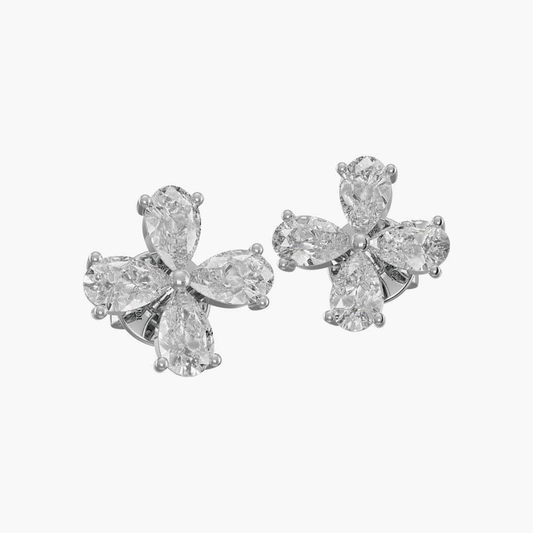 Clover 0.30-Carat Jewelry Earrings