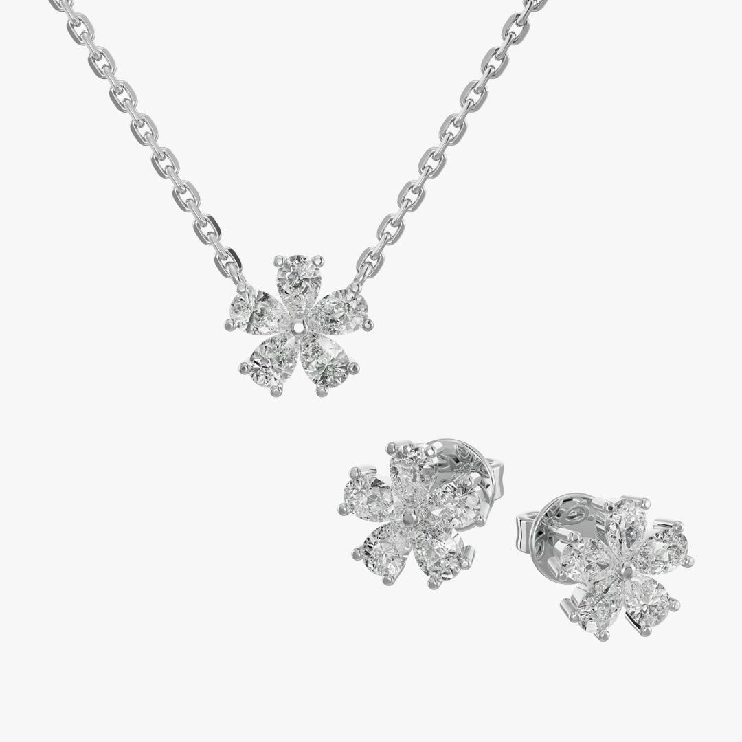 Clover Jewelry Half Set