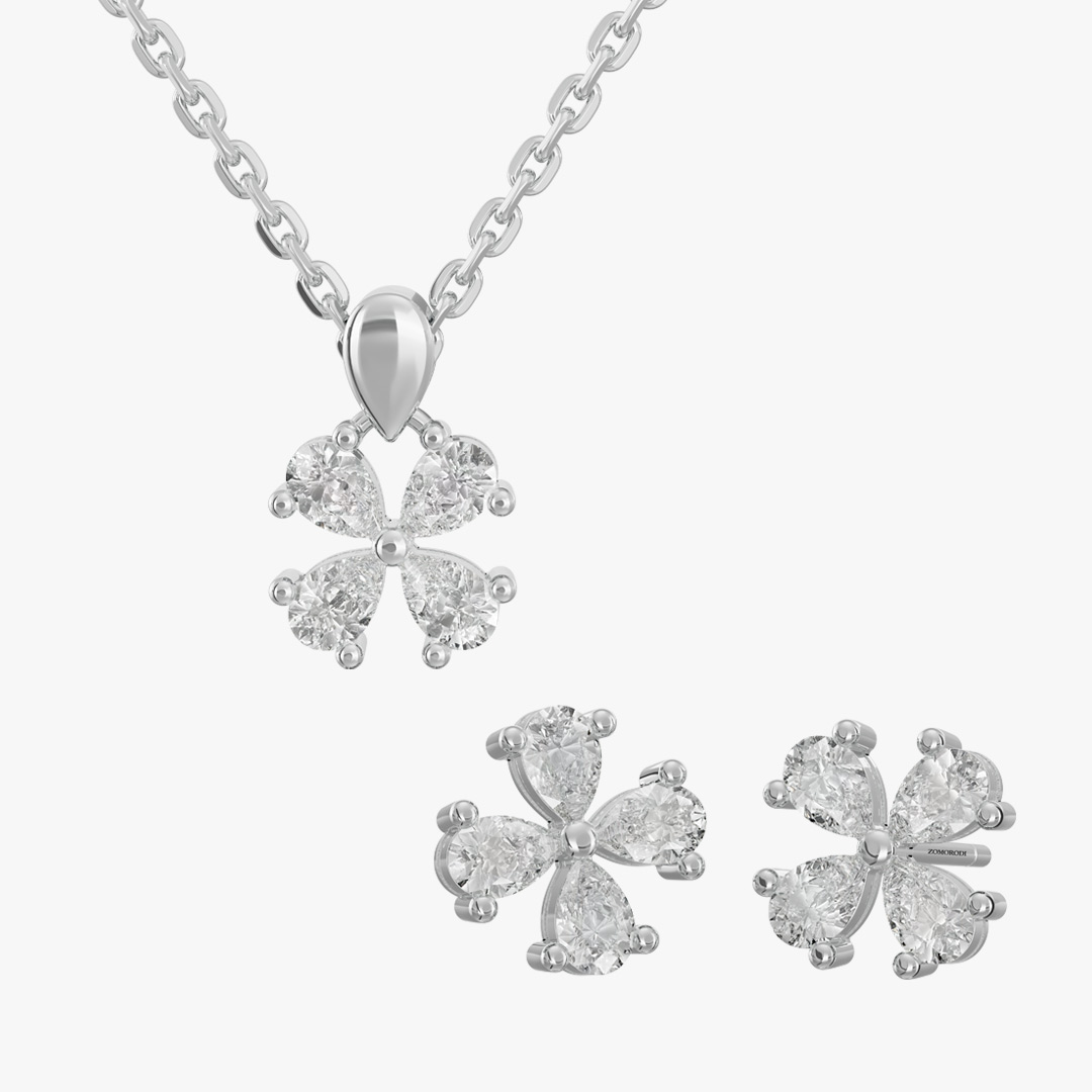 Clover Jewelry Half Set