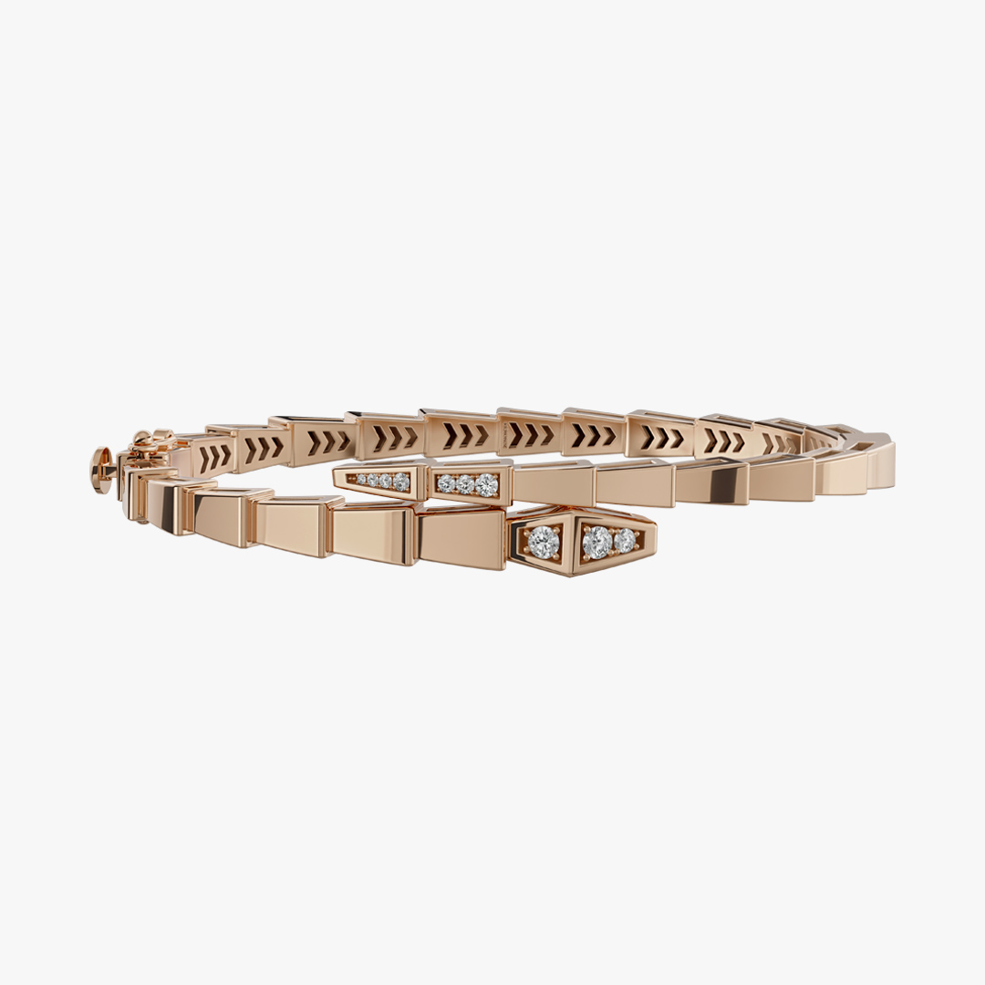 دستبند جواهر مار بولگاری (Serpenti)