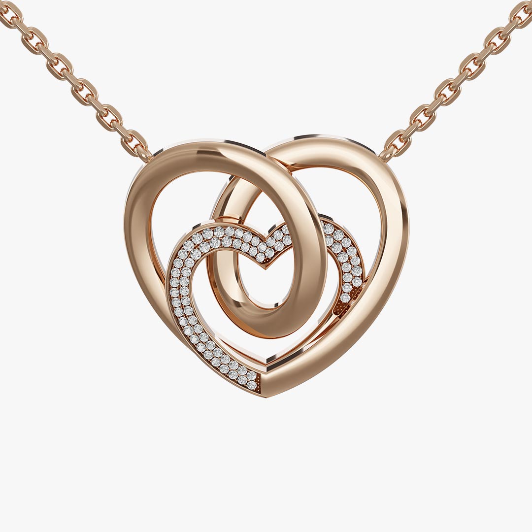Infinity Heart Jewelry Necklace