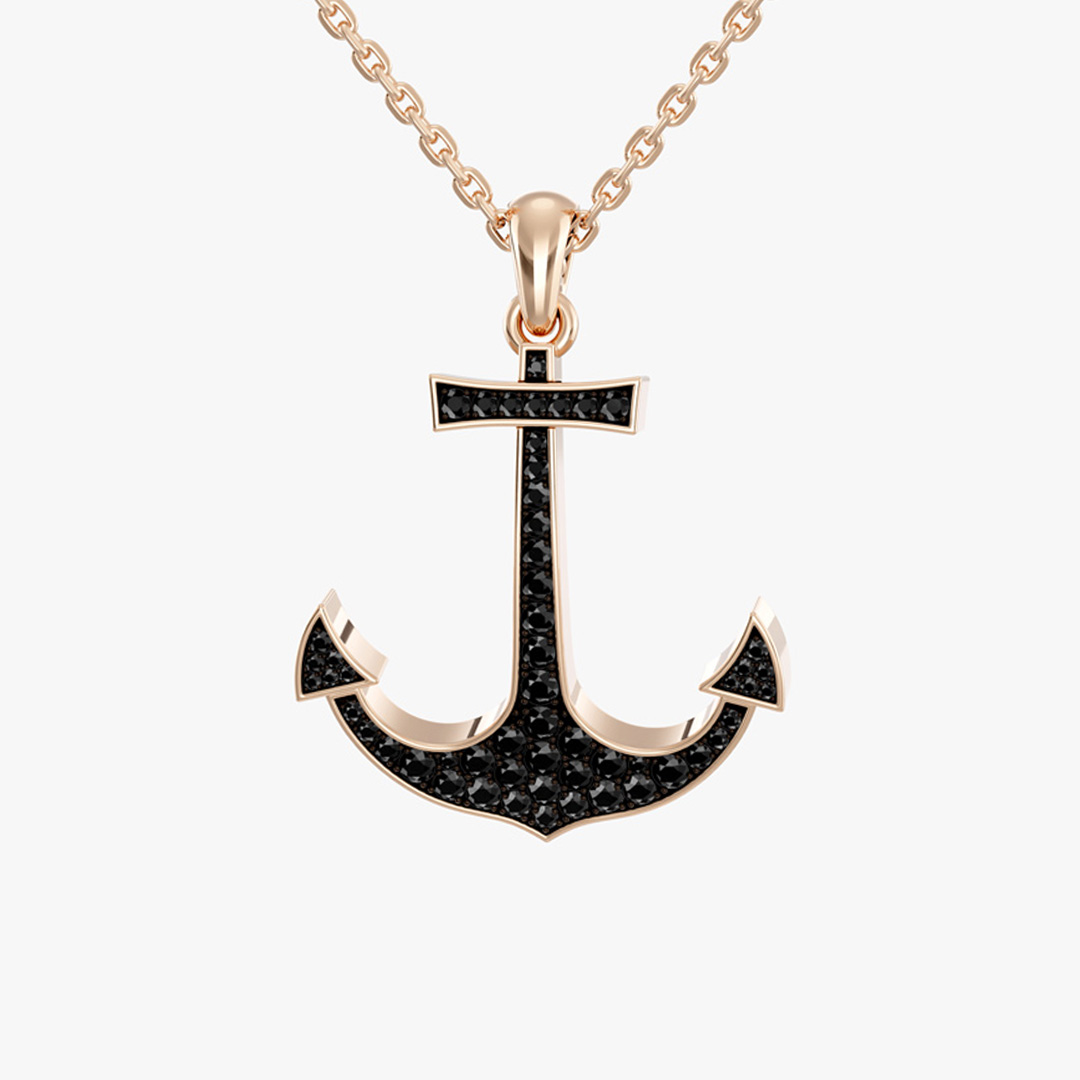 Black Sand Week Jewelry Pendant
