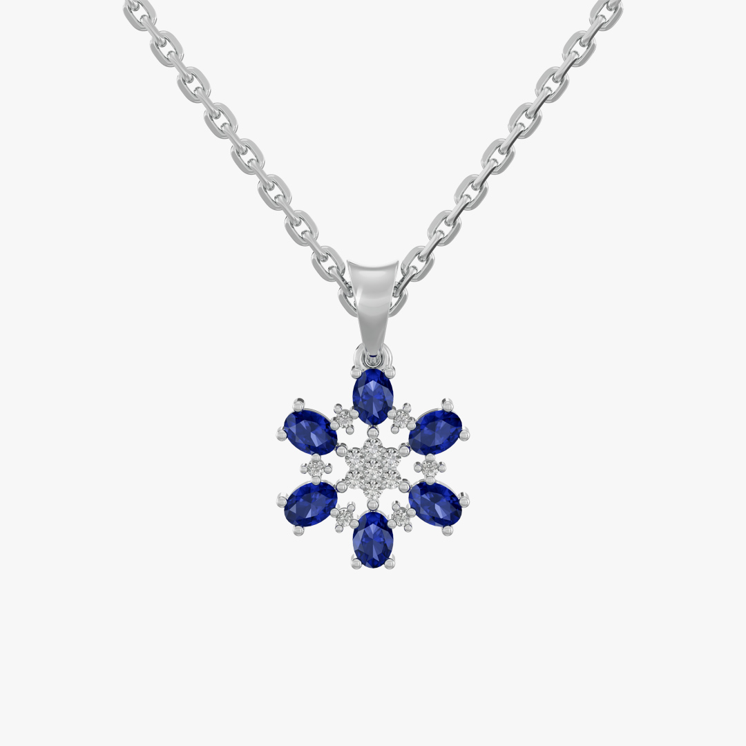 Anashid Sapphire Jewelry Pendant