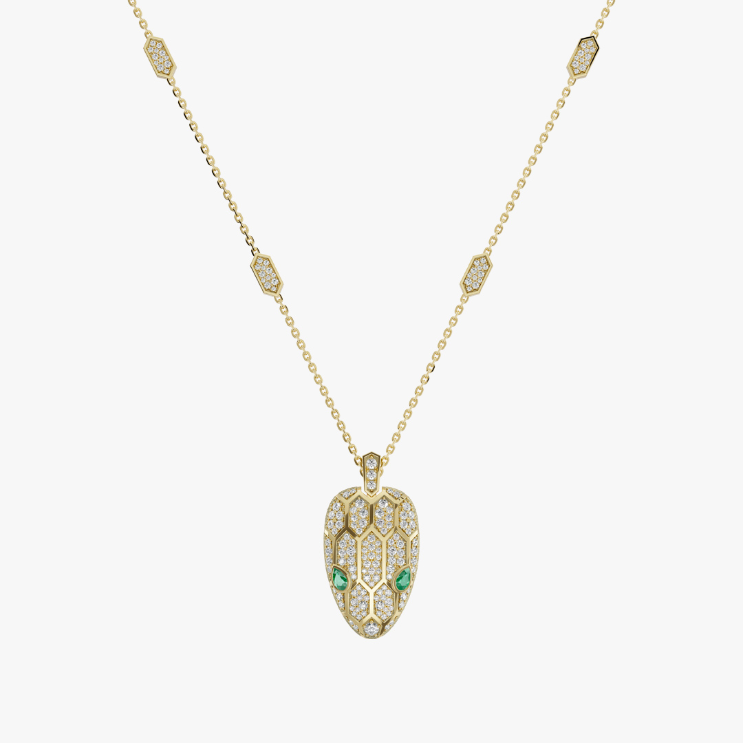 Viper Style Jewelry Necklace