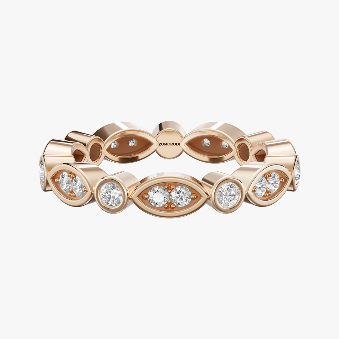 Hima Diamond Wedding Ring