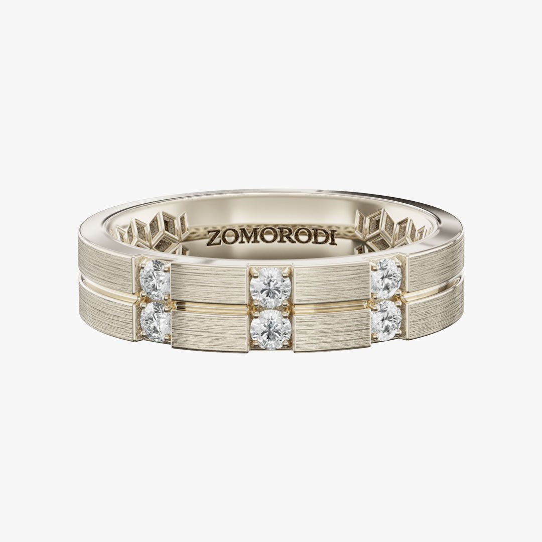 Mahoor Diamond Wedding Ring