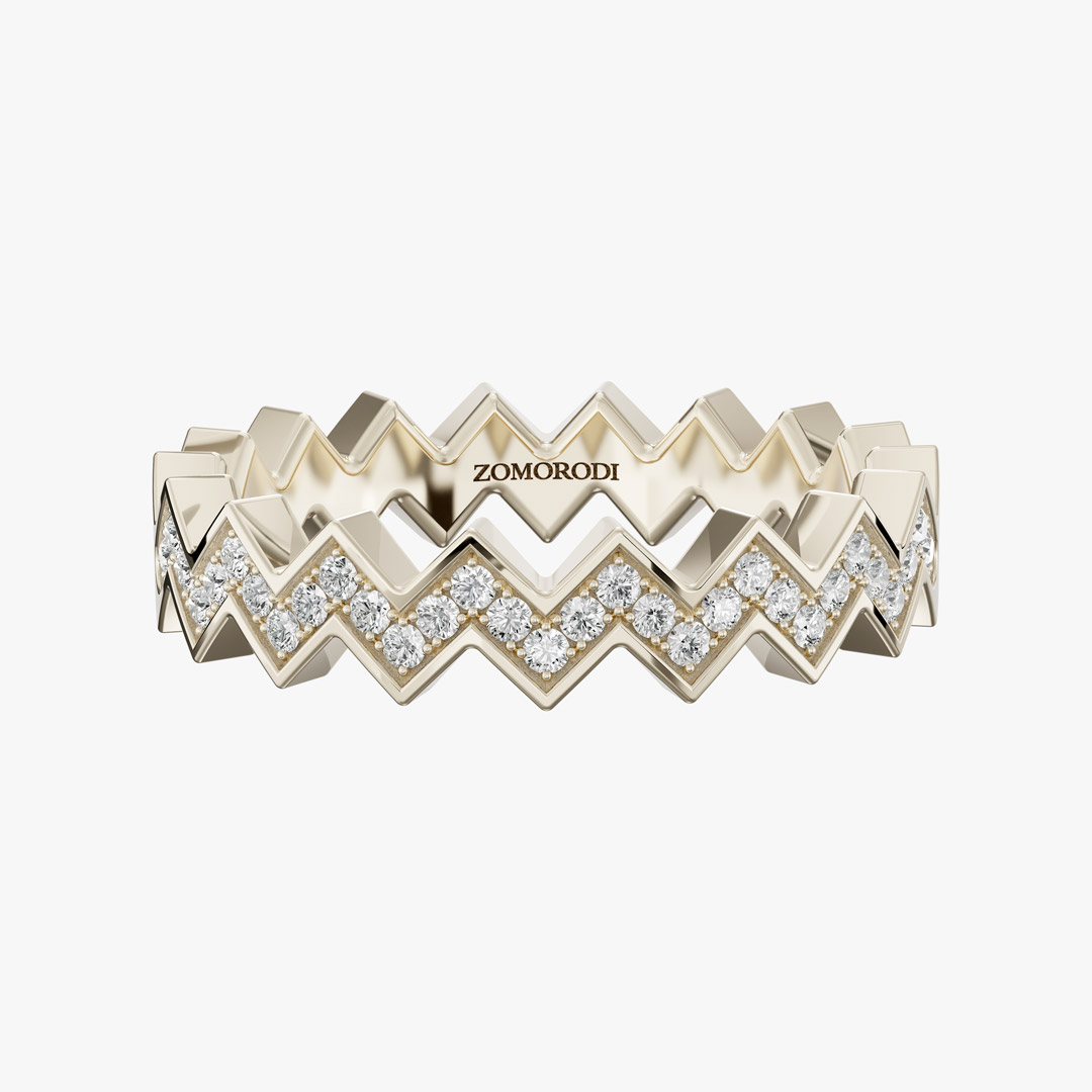 Montana Diamond Wedding Ring