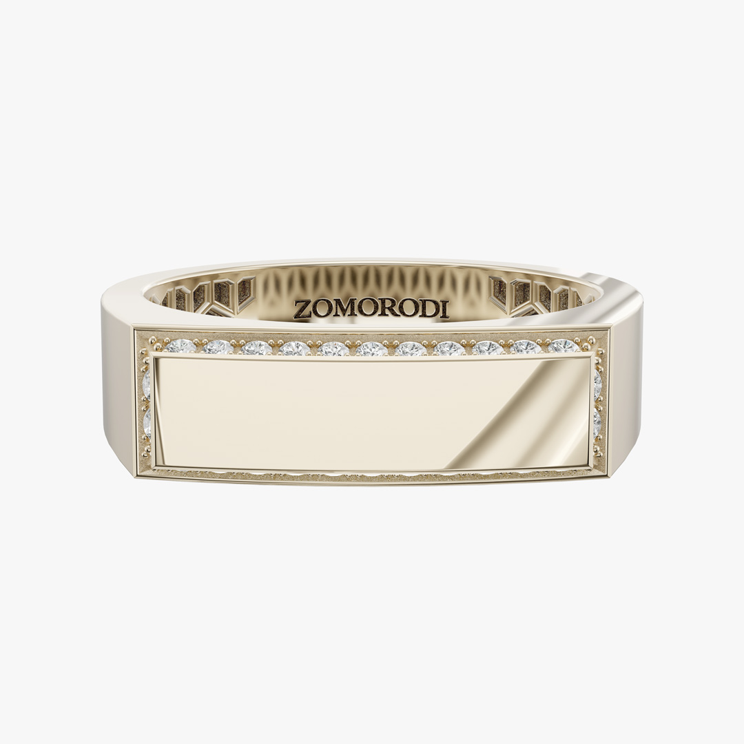 Minora Men's Diamond Wedding Ring