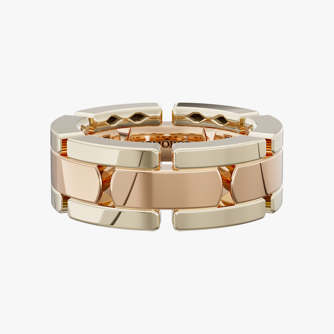 Soren 18K Gold Wedding Ring