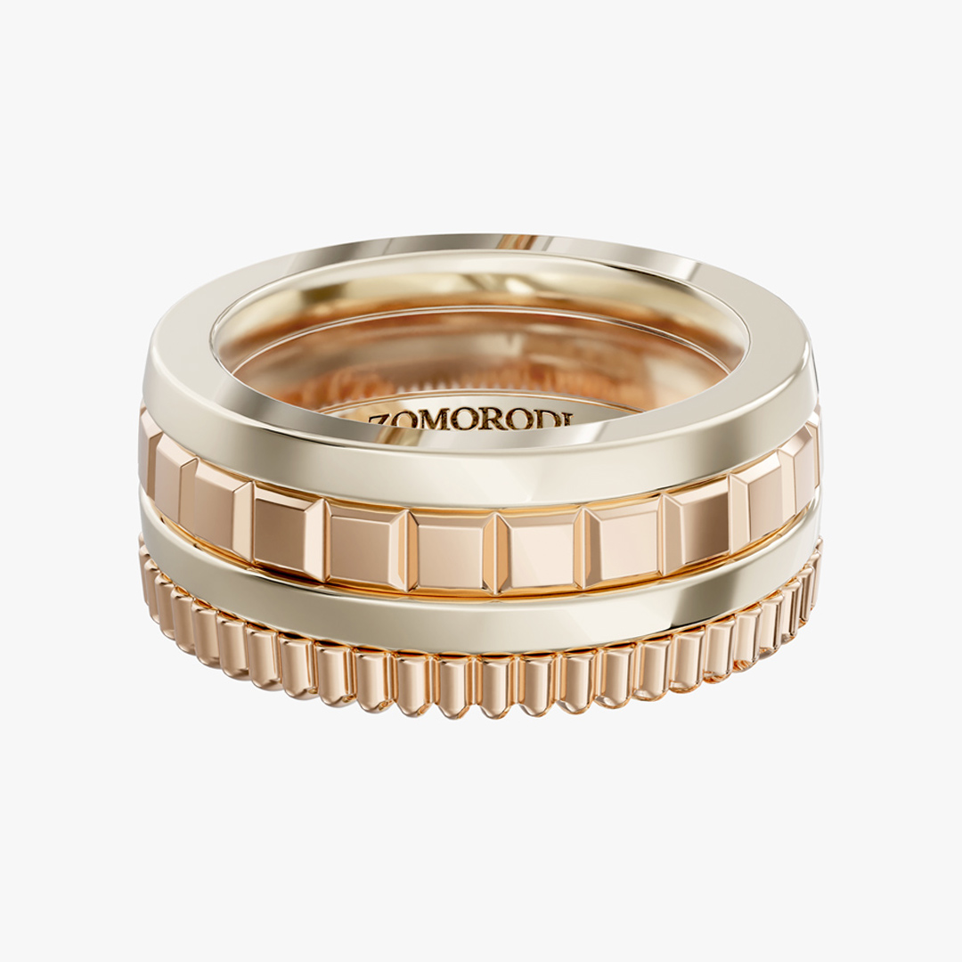 Quatre Radiant Gold Ring