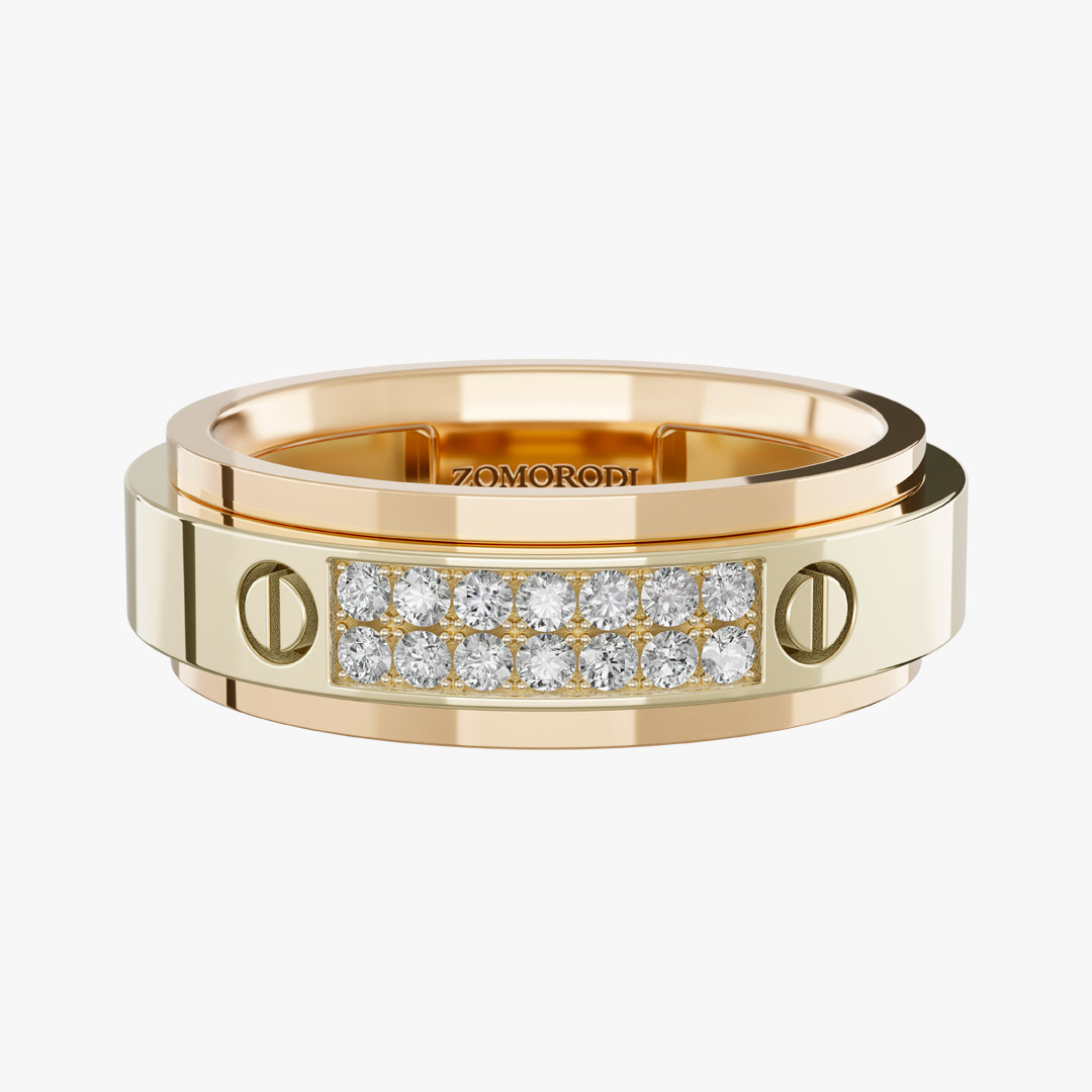 Phoenix Diamond Wedding Ring