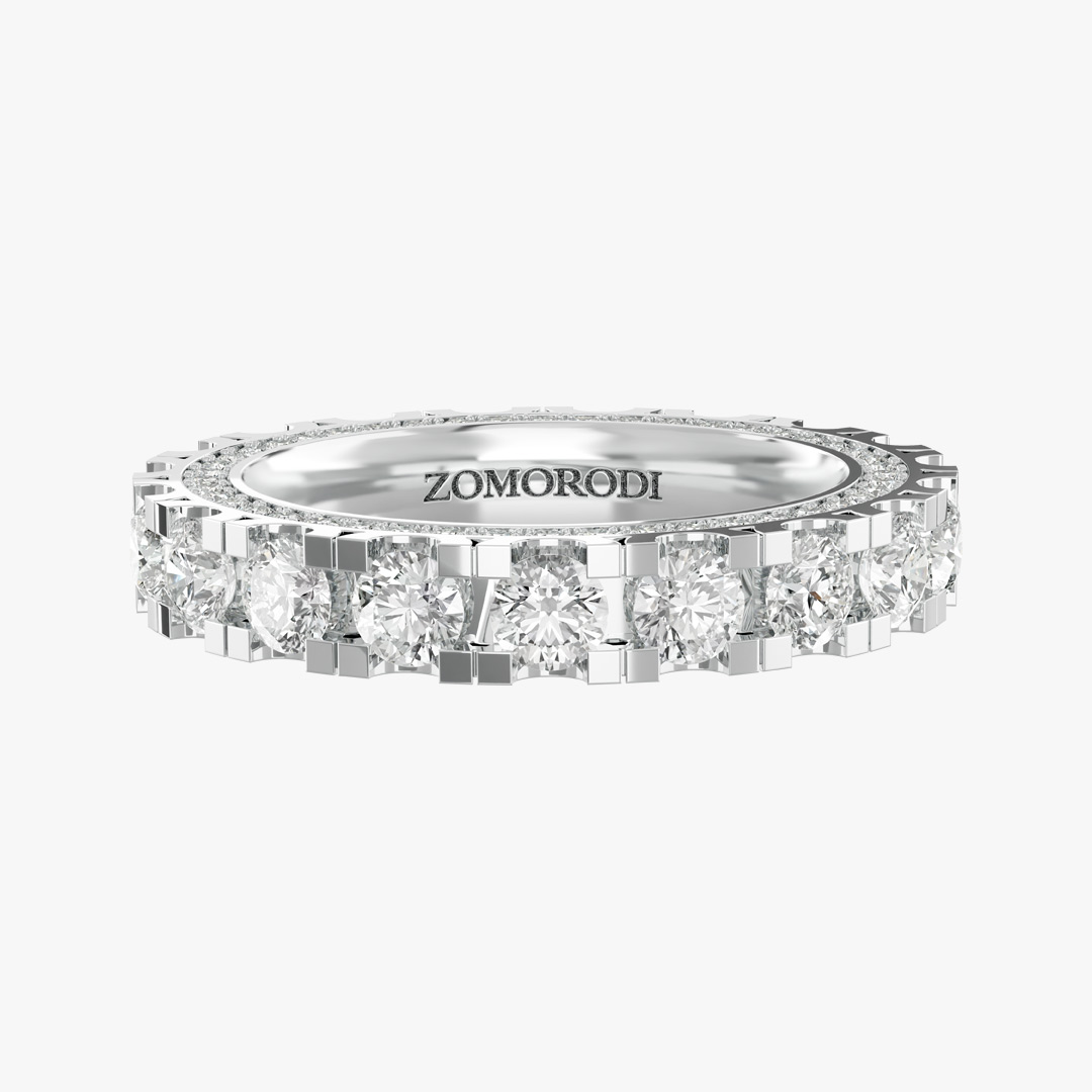 Pure Eminent Eternity Wedding Ring