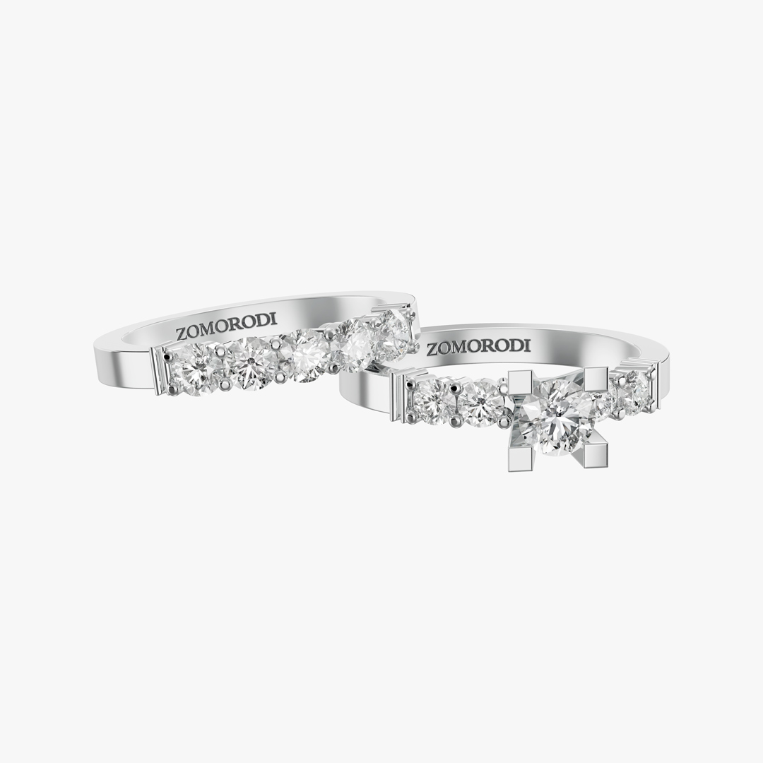 Glance Bridal Set (5 Stones)