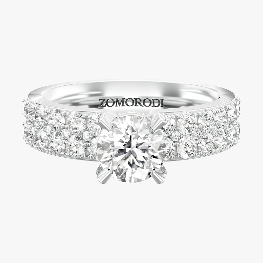 Valencia Diamond Wedding Ring