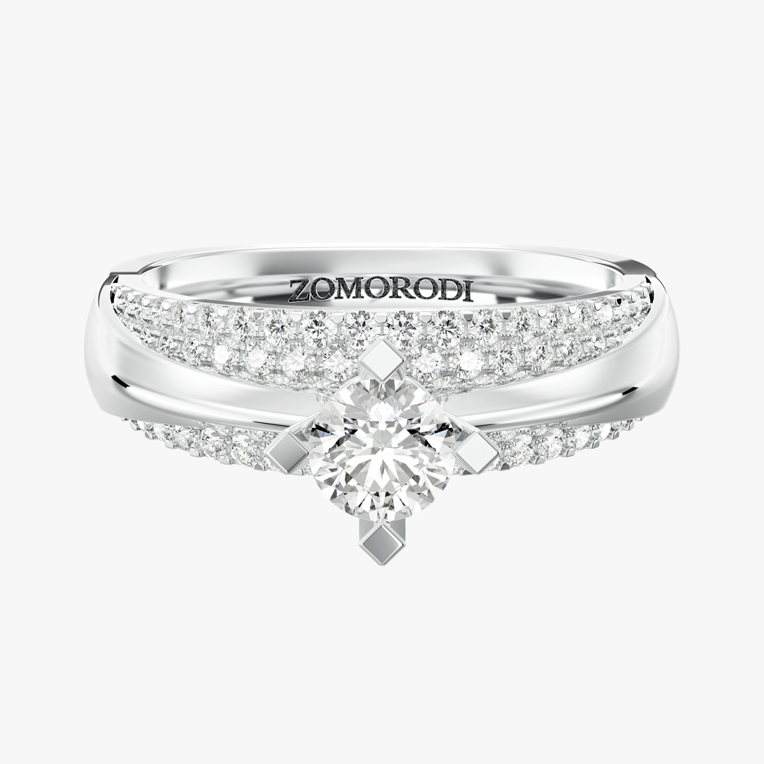 Nalin Round-Cut Jewelry Wedding Ring