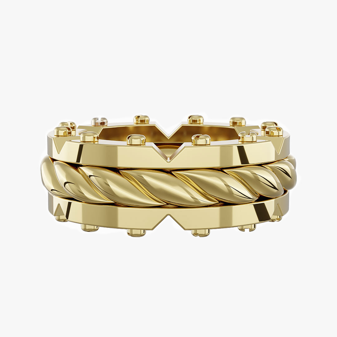 Turner 18K Gold Wedding Ring