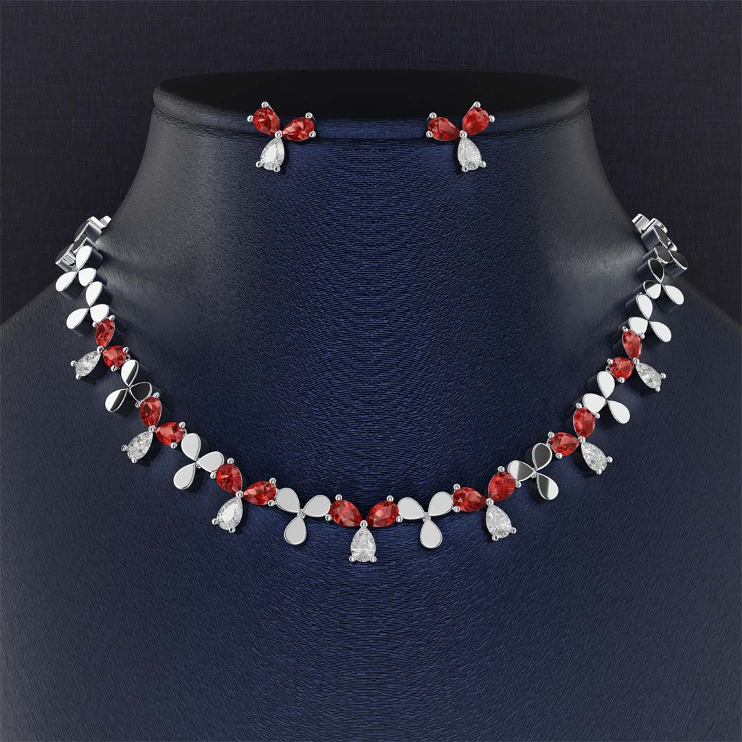 Bridal Jewelry Set Code 1-21043-1-21044-1-21042