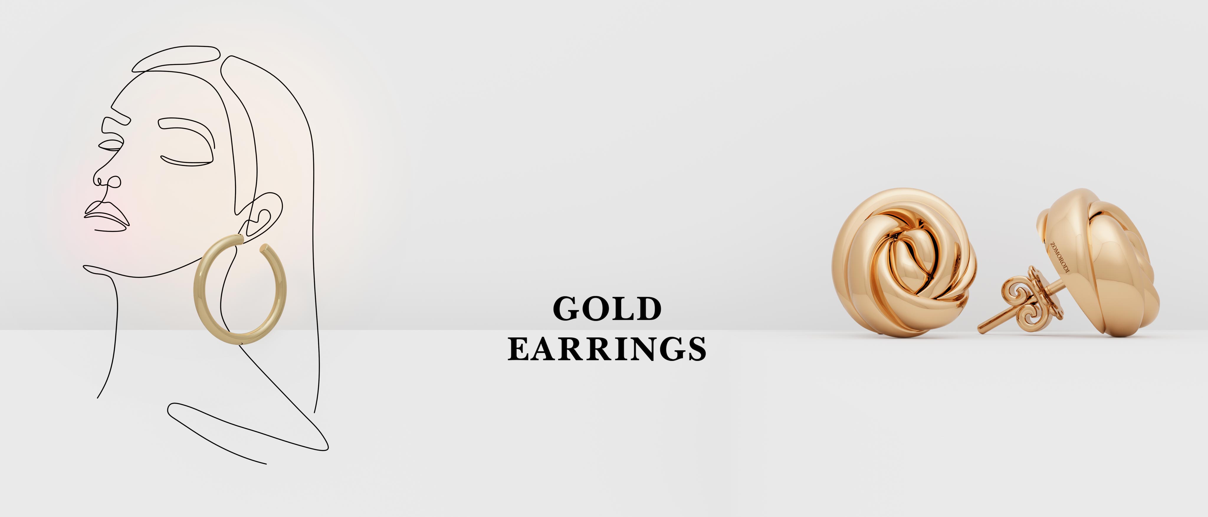 Gold Earrings